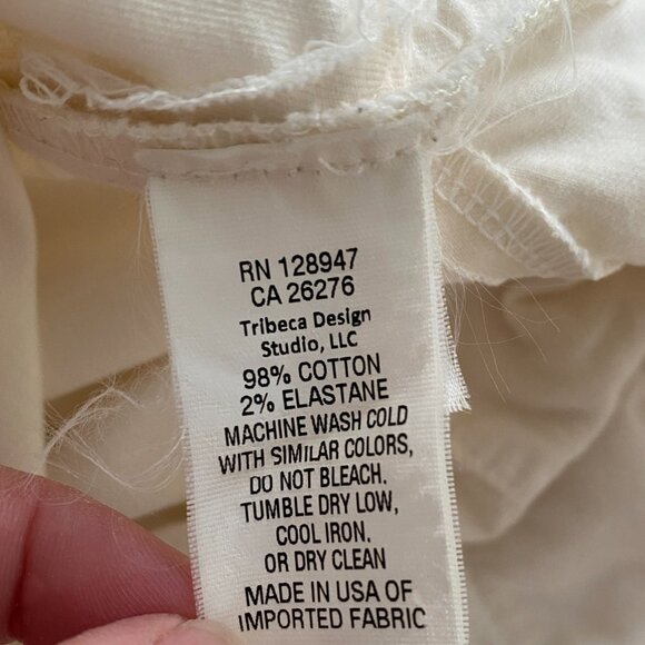 Nili Lotan "Tel Aviv" Pant in Eggshell, size 2 - Picture 6 of 10